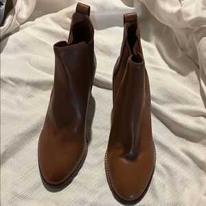 Madewell Brown Ankle Boots
